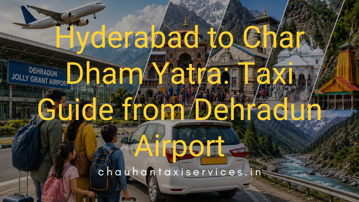 Hyderabad to Char Dham Yatra Taxi Guide from Dehradun Airport