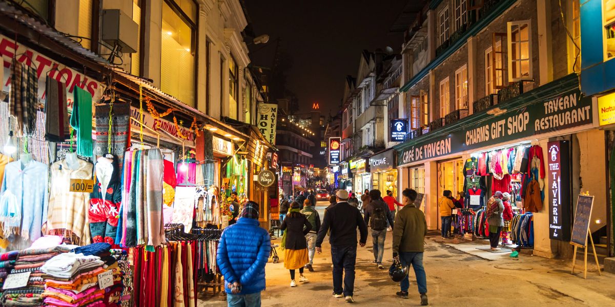 Mall Road Mussoorie